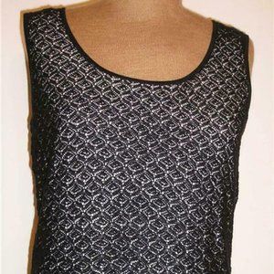 NEW TALBOTS Womens Silk Tank Top Blouse S NWT